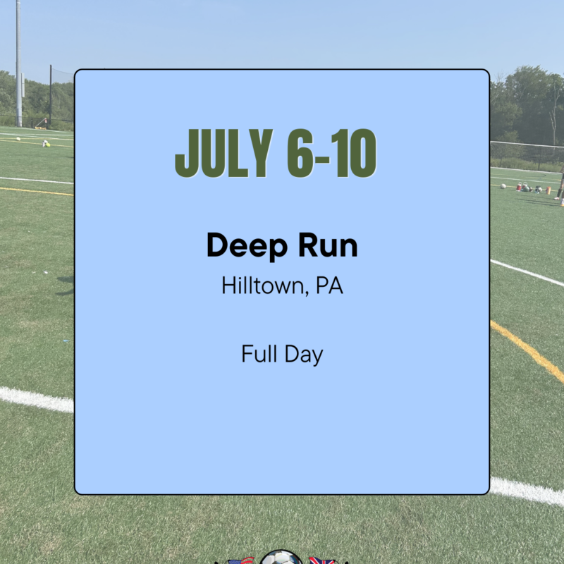 Deep Run Hilltown PA Full-Day Camp: July 6-10